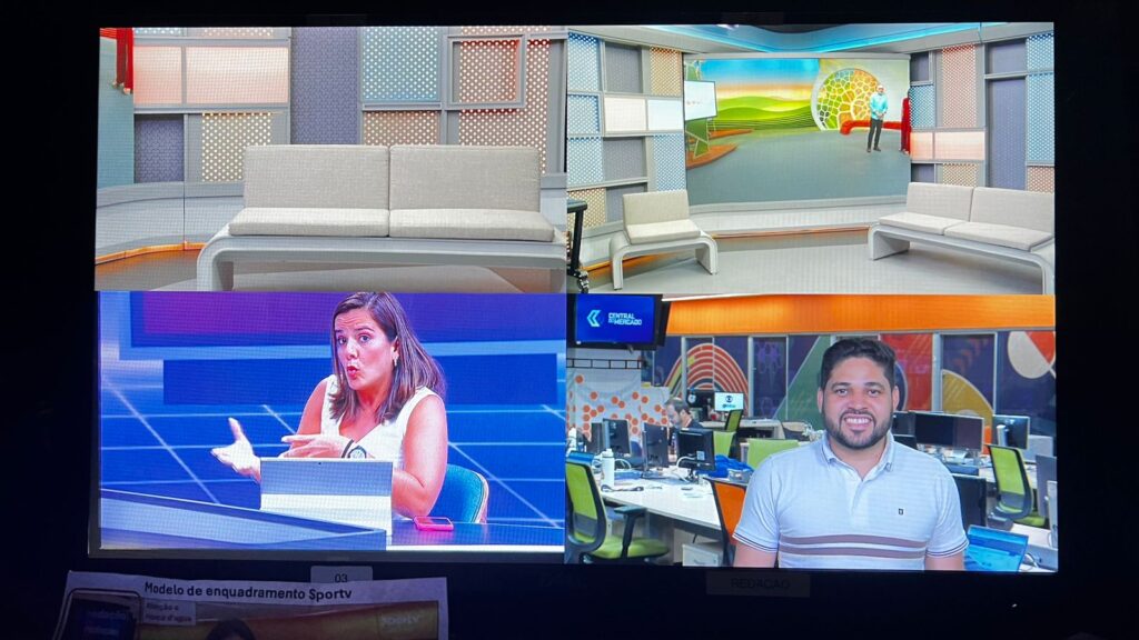 Jornalista André Felipe participa das Transmissões Nacionais da Rede Globo Direto da Copinha